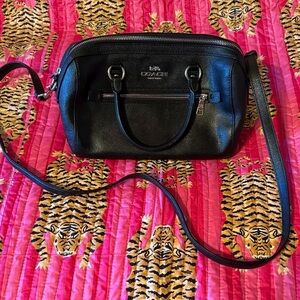 Coach Rowan Black Crossbody Bag